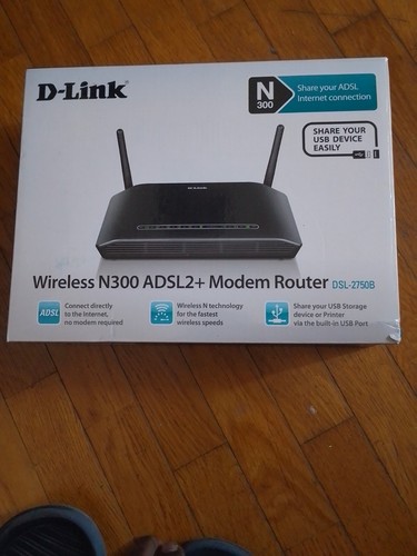 Link dsl 2750b modem - d-link, router