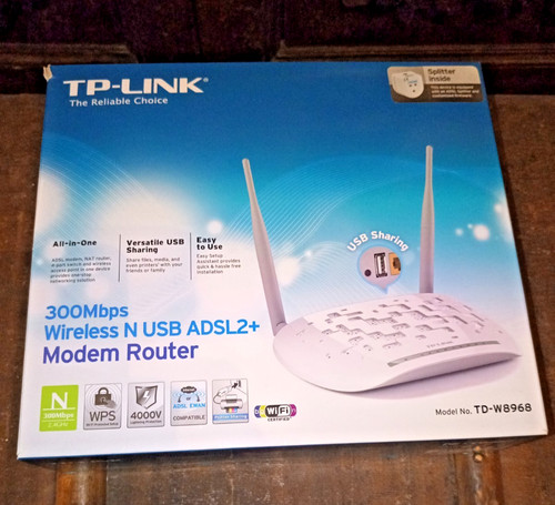 Modem router link td - router, tp
