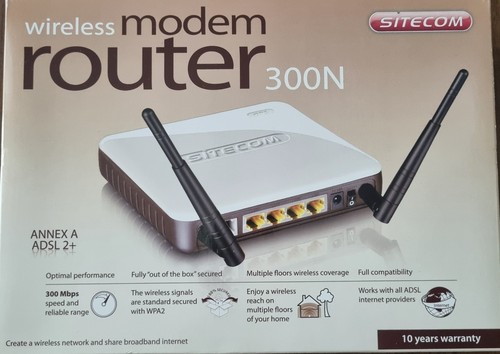 Sitecom modem router wireless - modem,