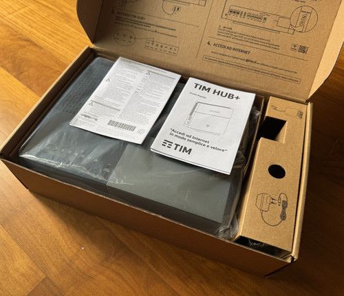 Modem router tim hub plus - router, hub+