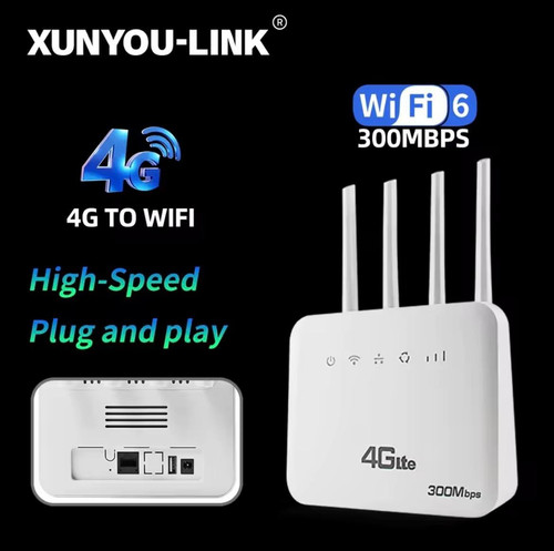 Router sim wifi 6 - sim,