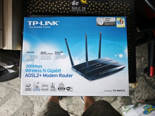 Modem router link w8970 - modem, tp-link