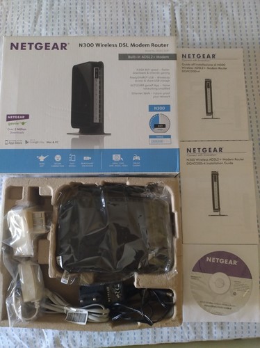 Netgear wireless n300 - wireless, adsl2+